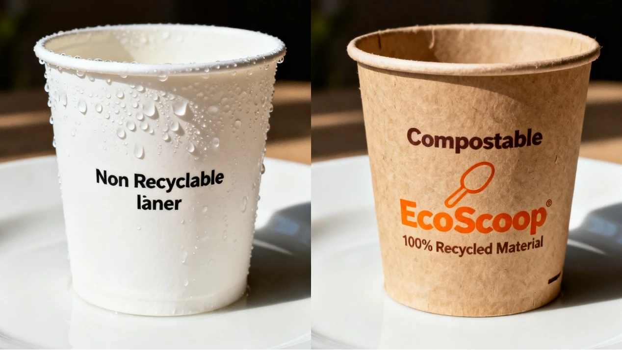 customizable Paper Ice Cream Cups 2 customizable Paper Ice Cream Cups 2