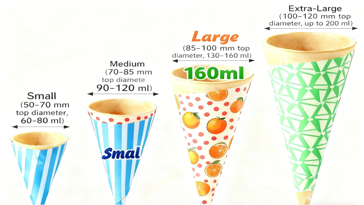 Waffle cone sleeves 2 Waffle cone sleeves 2